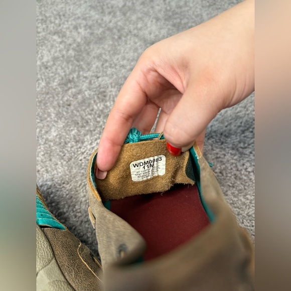 Twisted X WDM0083: Bomber And Turquoise Serrated Moc - Picture 6 of 6